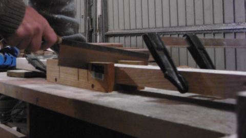 Mise à longueur des lattes