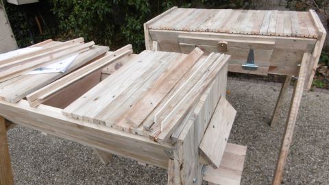 mes ruches horizontales