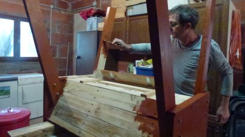 fabrication de la peinture