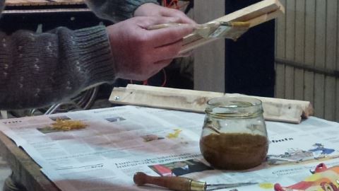 clouage de la couverture