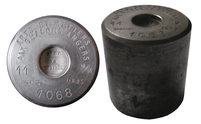 Matrice de boutons de zagals d'Aix Chalons et Angers