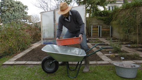 tamisage des cendres