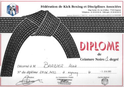 Ceinture noire (juin 2003)