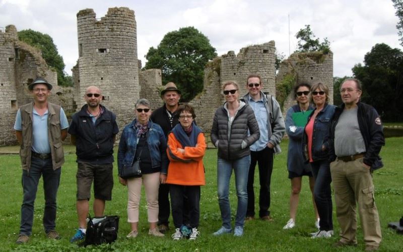 groupe à Commequiers, juin 2018