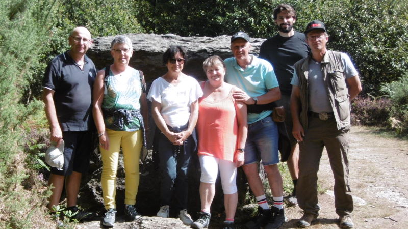 le groupe lors de la sortie vibratoire de septembre 2020