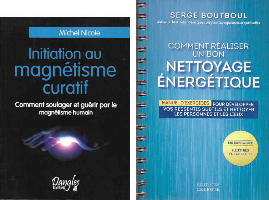 livres de l'abbé Mermet et de Michel Moine